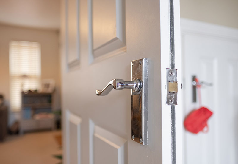 fire door in flat or house