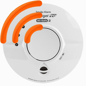 Image of the Mains Powered Wi-Safe 2 Thermoptek Smoke Alarm