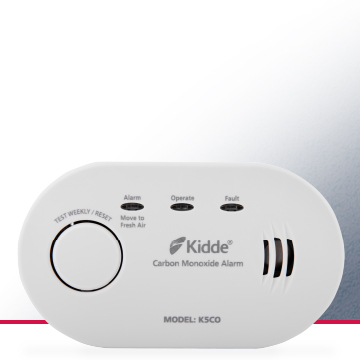 Image of the 10 Year LED Carbon Monoxide Detector - Kidde K5CO