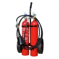 10kg CO2 Wheeled Fire Extinguisher