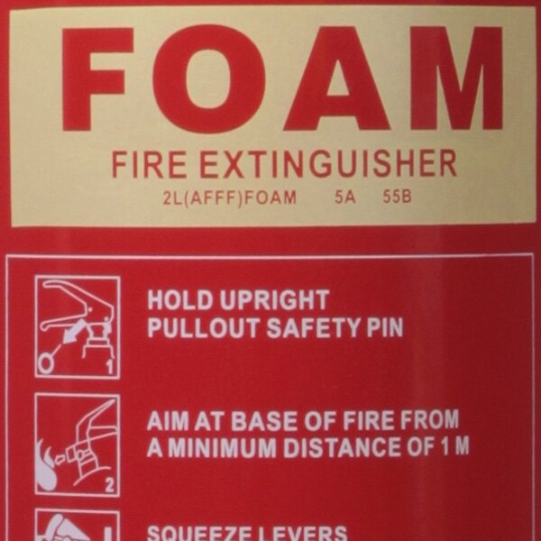 2ltr Foam Fire Extinguisher Ultrafire