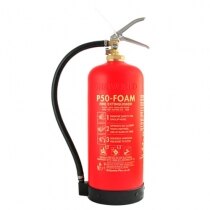 Service Free 6ltr Foam Fire Extinguisher - Britannia P50 Fireworld 