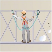 Froment Double Legged Lanyard Harness Kit