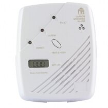 Mains Powered CO Detector with 10 year Lithium Backup Battery  - Ei261