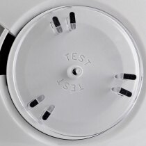 9V (Optional 10 Year Life Sealed Lithium Battery) Radio-Interlinked Heat Alarm - Ei603CRF