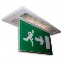 Recessed Slimline Exit Sign - FMPR