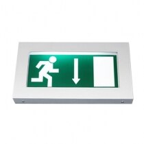 Emergency Escape Route Sign (Fire Exit Box) with Self Test - X-SL