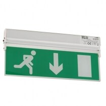 Slimline LED Fire Exit Sign - MPS3L-W