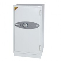 Phoenix Fire Commander 1901 - Fireproof Safe with Electronic Lock and Lockable Drawer