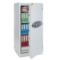 Phoenix Fire Commander 1902 - Fireproof Safe with Electronic Lock and Lockable Drawer