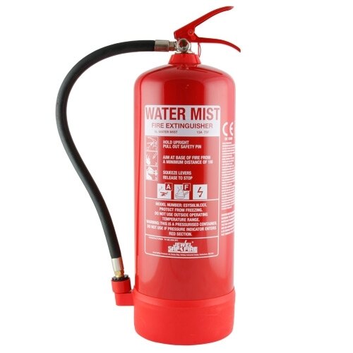 6ltr Water Mist Fire Extinguisher ESeries ABF