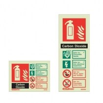 Fire Extinguisher Wall Signs from Jalite