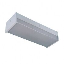 28W Mains Powered Non-Emergency Steel Bulkhead Light - RP8