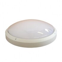 Circular Emergency LED Bulkhead Light - SR/LED