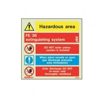 Fire Extinguisher Wall Signs from Jalite