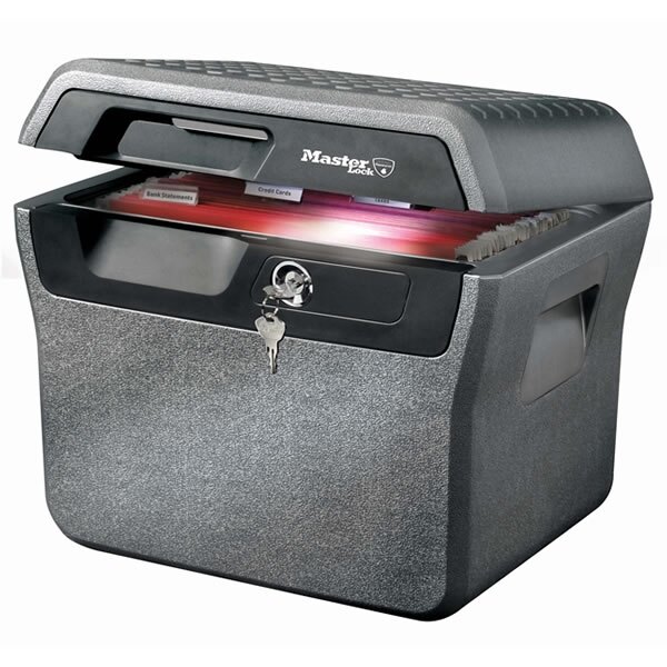 Fireproof and Waterproof Box (A4) Master Lock LFHW40102 eBay