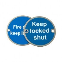 Metal Fire Door Signs