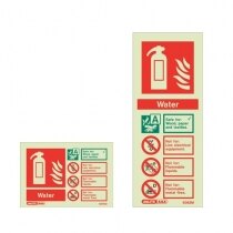 Fire Extinguisher Wall Signs from Jalite