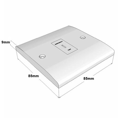 Emergency Lighting Key Switch Front Plate and Key