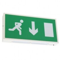 Image of the Economy LED Fire Exit Sign - X-ES