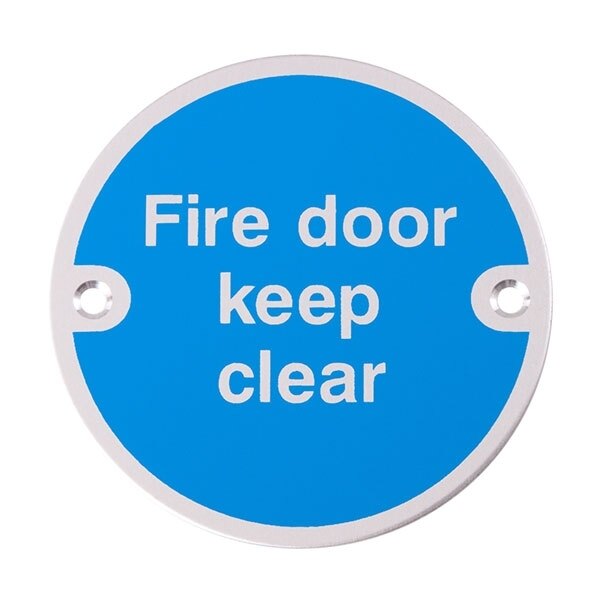 Metal Fire Door Signs
