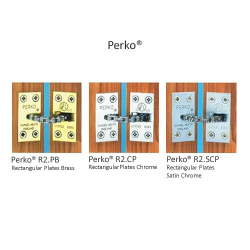 Perko Concealed Fire Door Closer Rectangular Plate