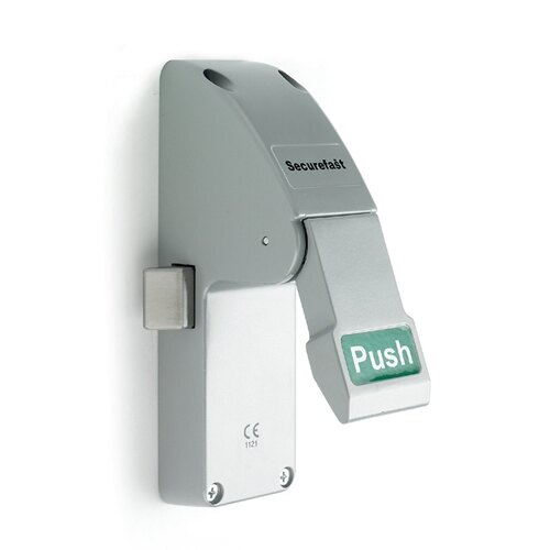 Single Door Push Pad with Latch Securefast