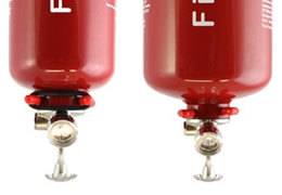 Automatic fire extinguishers are used in closed engine compartments, computer cabinets and simlarly enclosed applications Automatic fire extinguishers