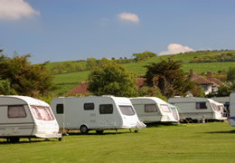 Fire extinguishers suitable for caravans, campers and mobile homes.  Extinguishers suitable for fighting fires in caravans