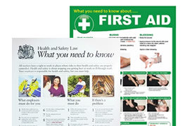 Health & Safety posters offer guidance for a range of workplace risks and emergency situations. Health & Safety posters offer guidance for a range of workplace risks and emergency situations.