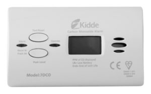 Kidde CO alarm with digital display