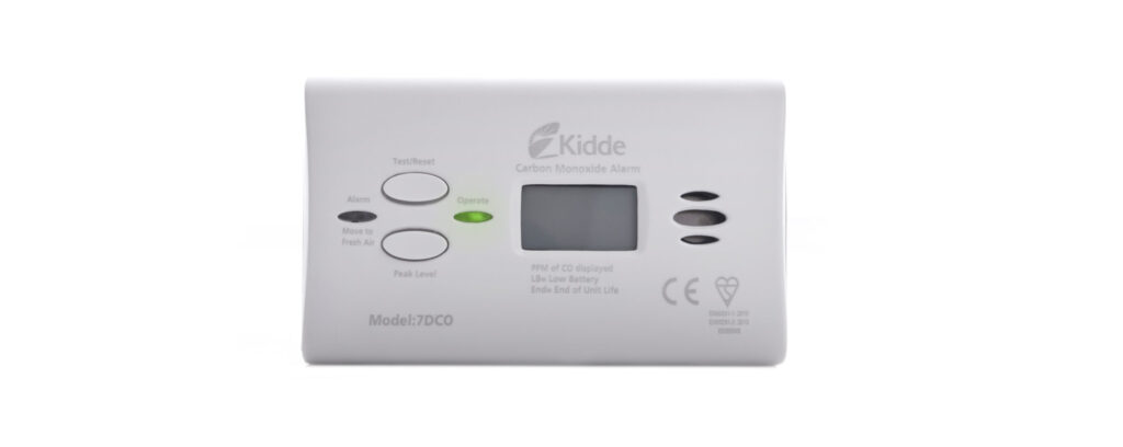 A suitable carbon monoxide alarm