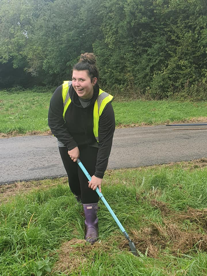 Making the most of our green space - creating a wildflower garden