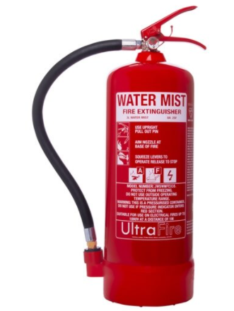 Water Mist Fire extinguisher