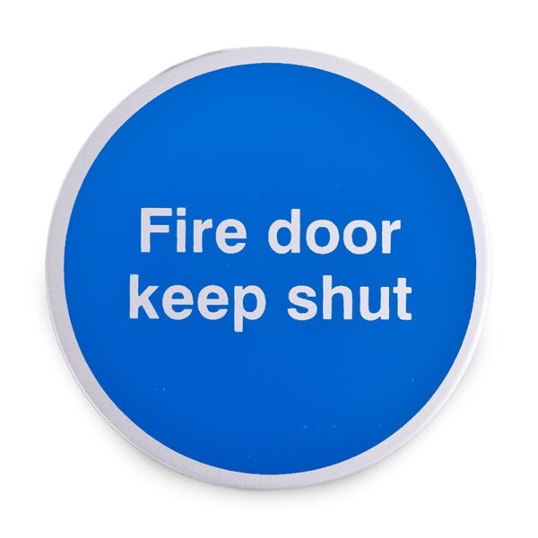 Example of Fire Door Keep Shut sign