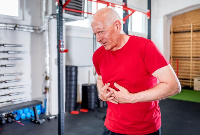 Cardiac arrest at the gym