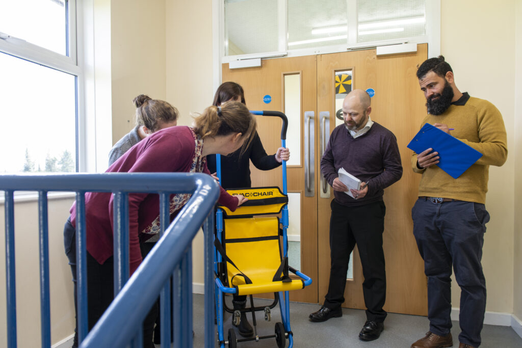 Evacuation chair training to meet your health and safety training requirements