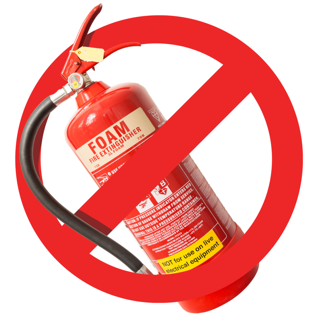 AFFF Foam Extinguishers Discontinued