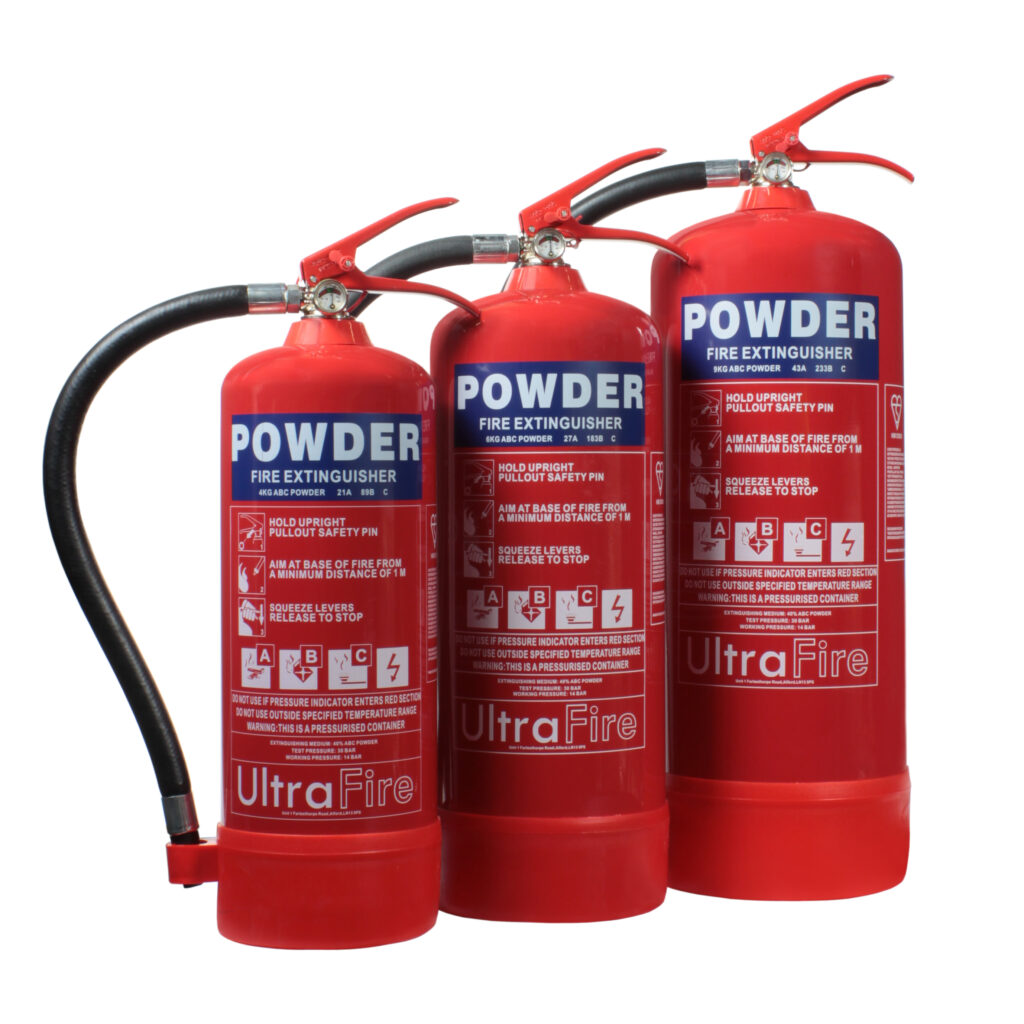 foam vs powder fire extinguishers
