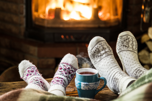 Carbon monoxide alarms for log burners