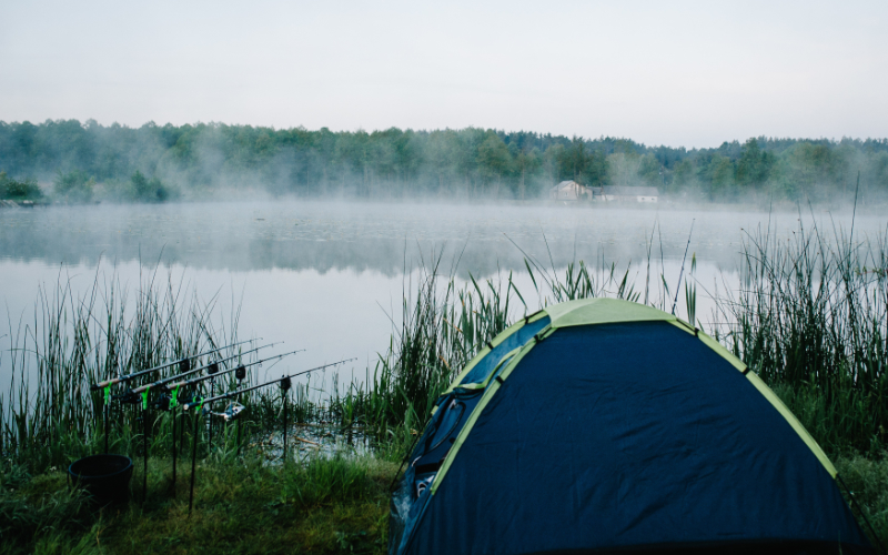 Take care when camping