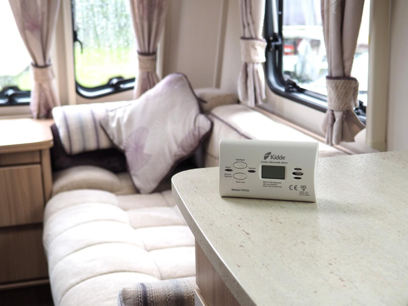 Co alarms in caravans