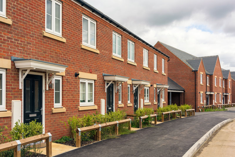 A row of terraced houses