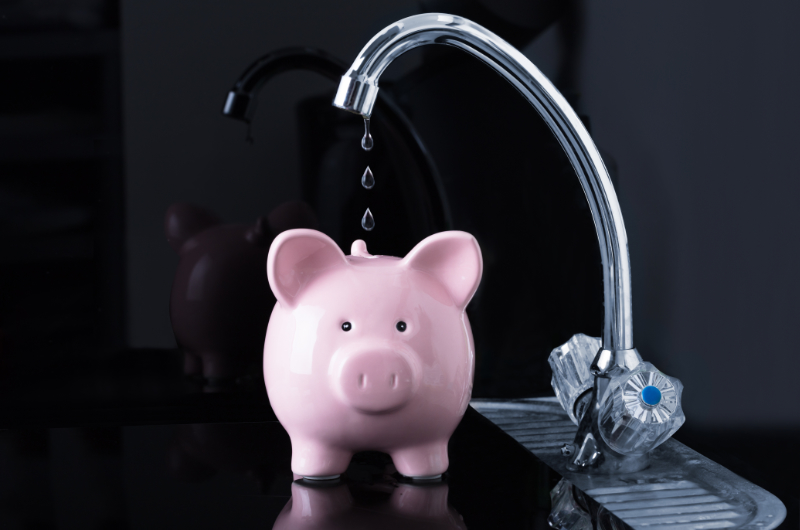 Water damage can be really expensive and inconvenient