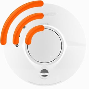 Image of the Mains Powered Radio-Interlinked Smoke Alarm