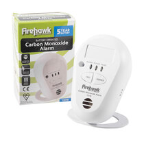 Firehawk CO5B 5 Year Longlife Battery Carbon Monoxide Alarm - 5 Year Warranty