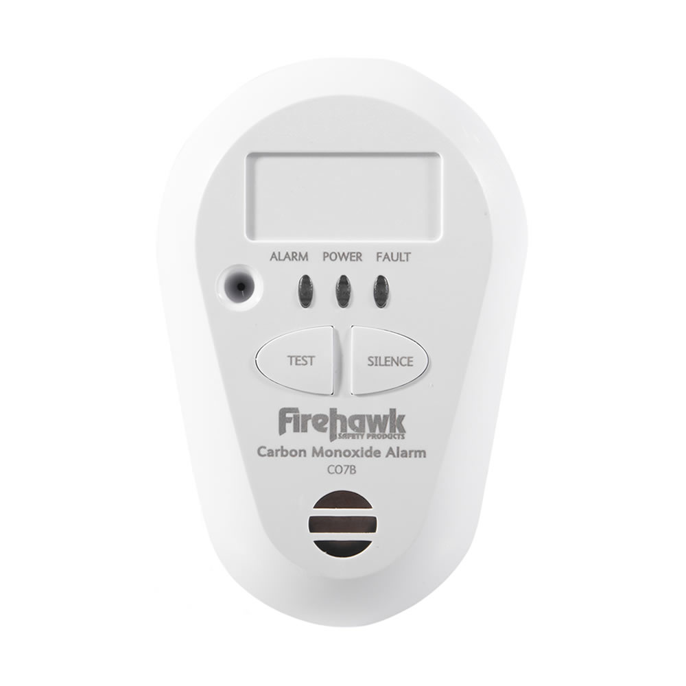 Firehawk CO7B-10Y Battery Wireless Carbon Monoxide Alarm 