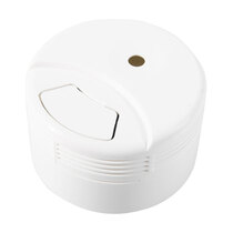 The alarm has a compact design to allow for a discreet installation in any home