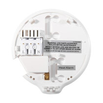 Fast-Fix base for quick installation and swapping of smoke & heat alarms on the same base