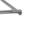 assa abloy dc140a door closer showing a close up of the metal arm and joint mechanism